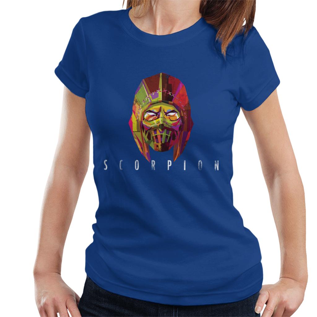 Mortal Kombat Scorpion Mask Women's T-Shirt-ALL + EVERY