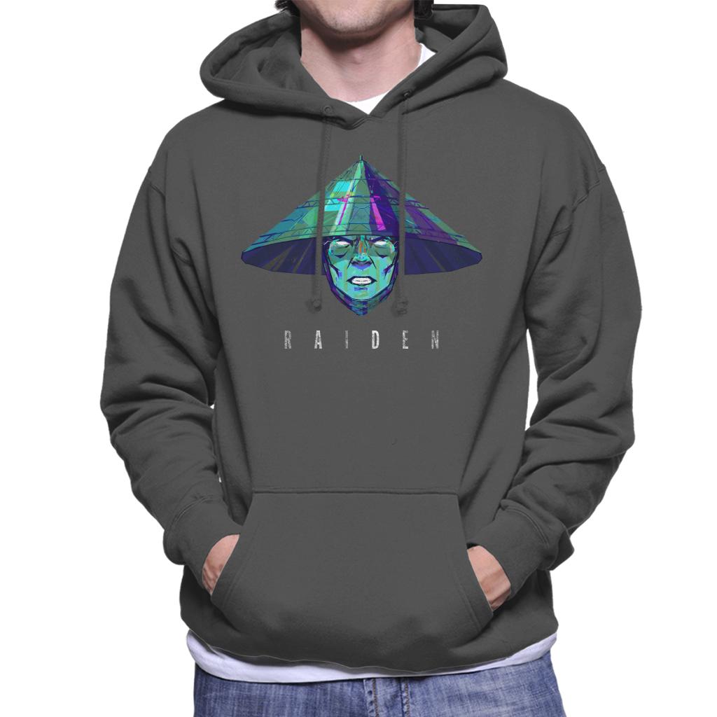 Mortal Kombat Raiden Face Men's Hooded Sweatshirt-ALL + EVERY