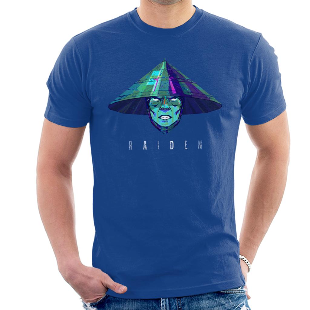 Mortal Kombat Raiden Face Men's T-Shirt-ALL + EVERY