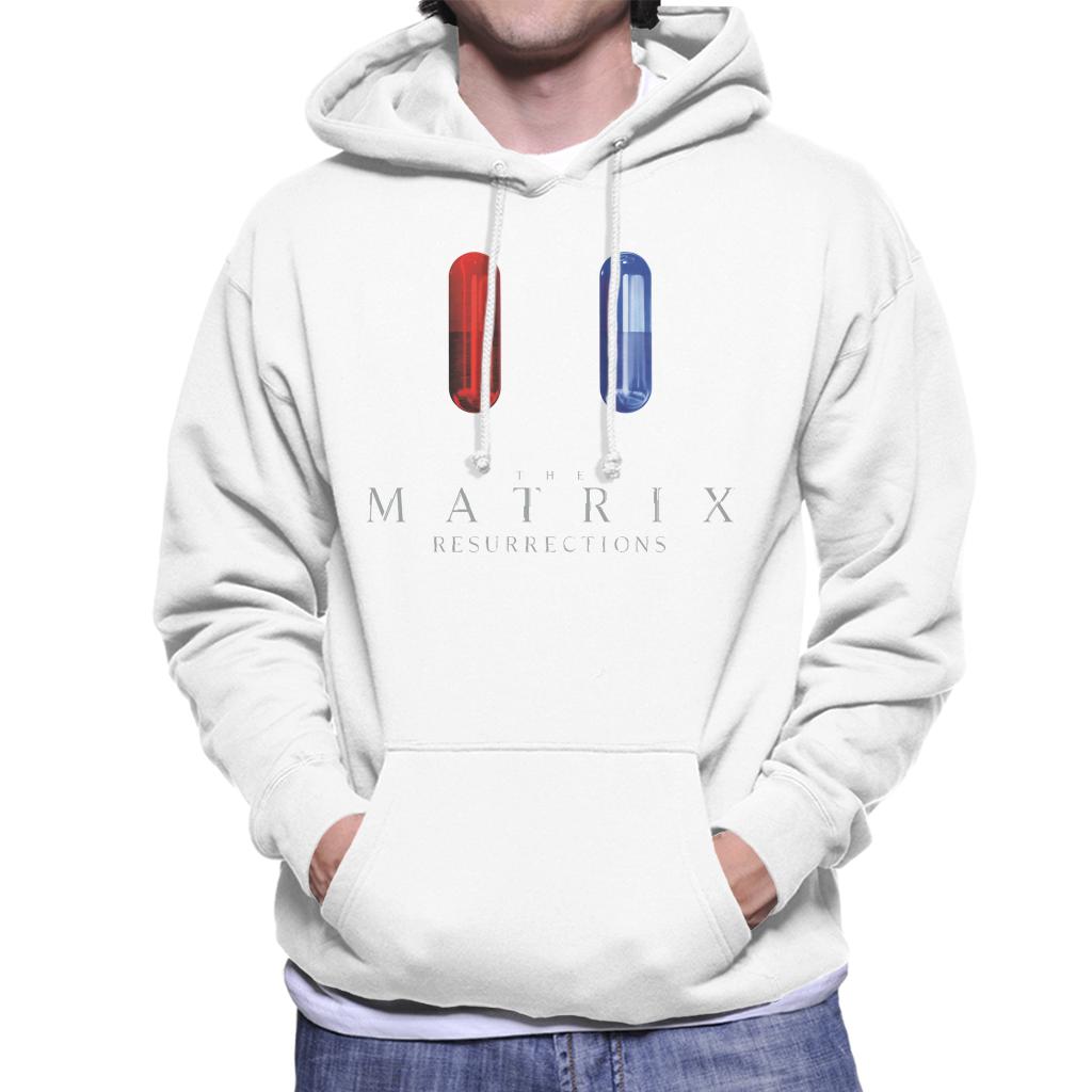 The Matrix Resurrections Blue Or Red Pill Men's Hooded Sweatshirt-ALL + EVERY