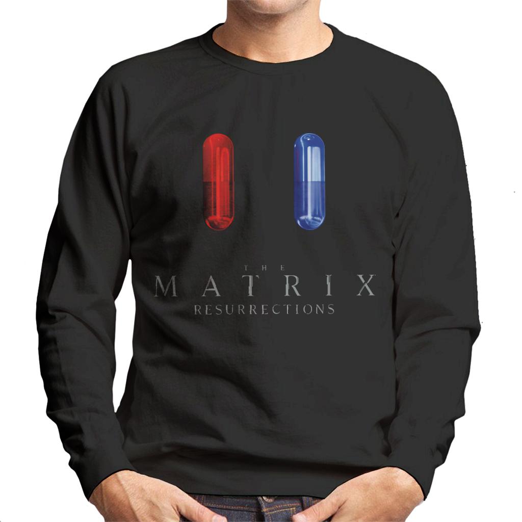 The Matrix Resurrections Blue Or Red Pill Men's Sweatshirt-ALL + EVERY