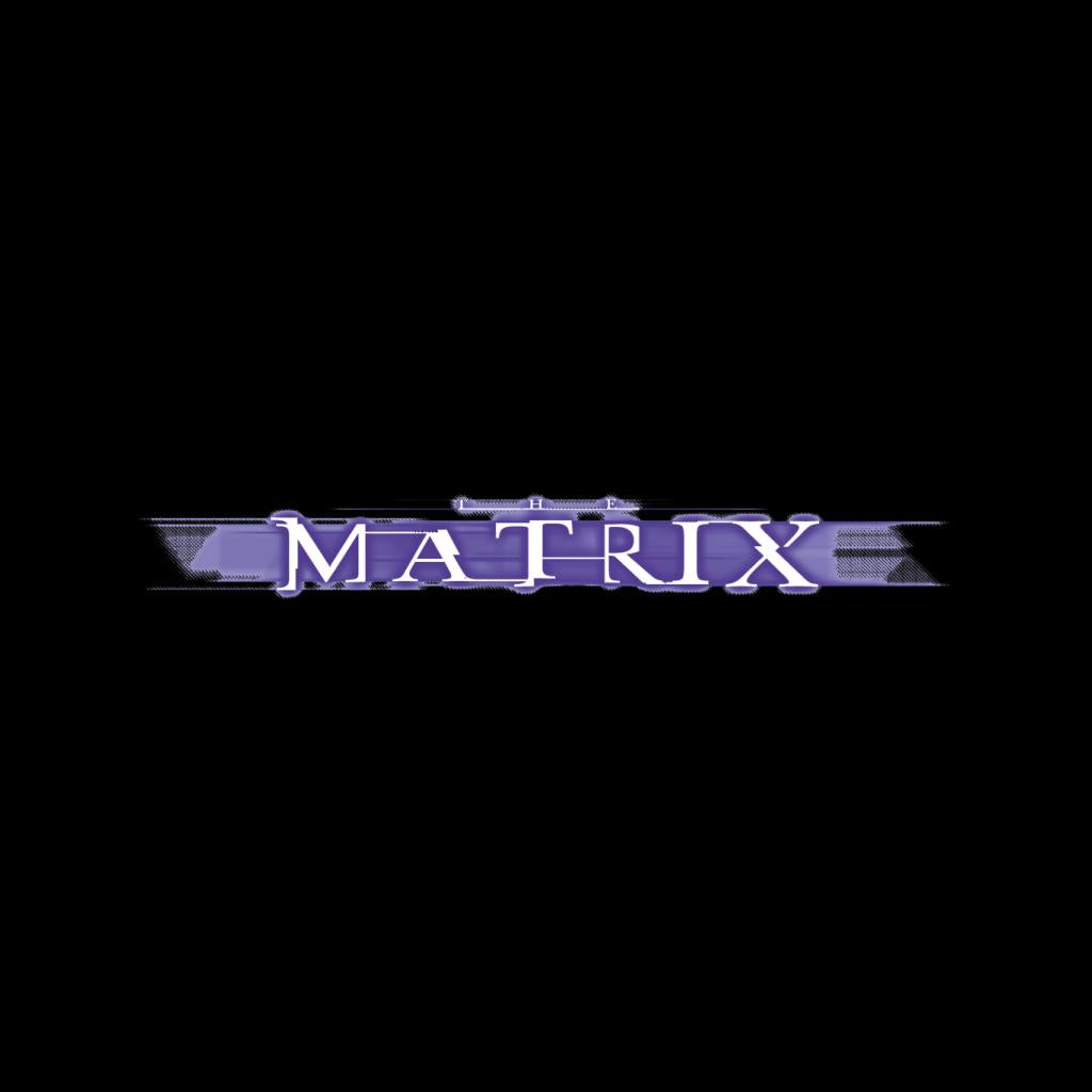 The Matrix Purple Logo Men's T-Shirt-ALL + EVERY