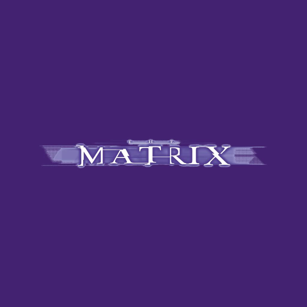 The Matrix Purple Logo Women's Hooded Sweatshirt-ALL + EVERY