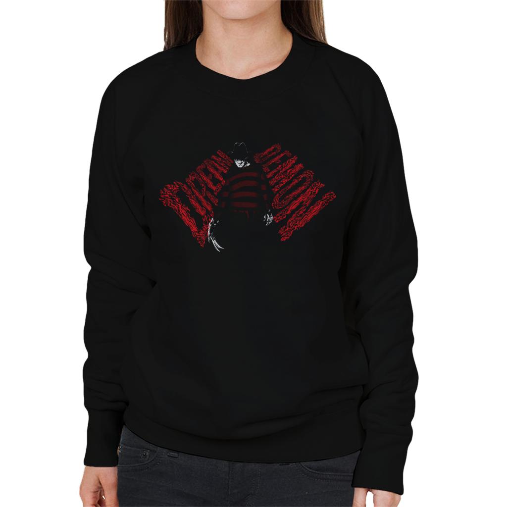 A Nightmare On Elm Street Freddy Krueger Dream Demon Women's Sweatshirt-ALL + EVERY