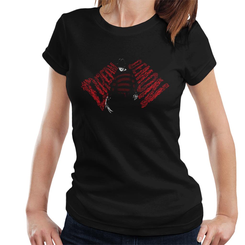 A Nightmare On Elm Street Freddy Krueger Dream Demon Women's T-Shirt-ALL + EVERY