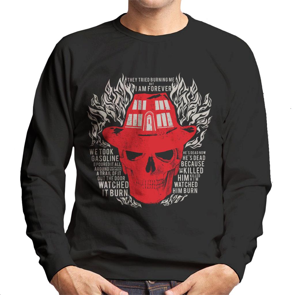 A Nightmare On Elm Street Freddy Krueger I Am Forever Men's Sweatshirt-ALL + EVERY