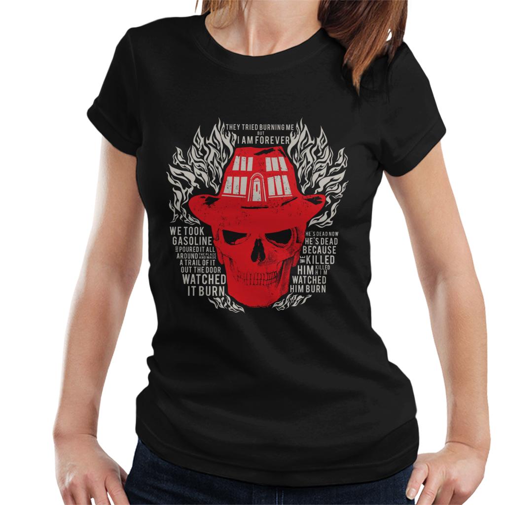 A Nightmare On Elm Street Freddy Krueger I Am Forever Women's T-Shirt-ALL + EVERY