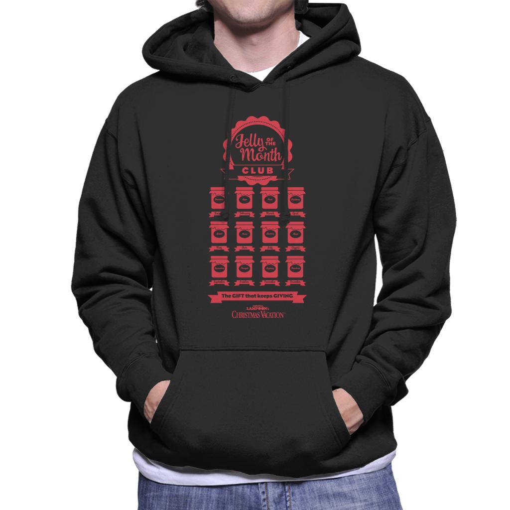 National Lampoon’s Christmas Vacation Jelly Of The Month Club Men's Hooded Sweatshirt-ALL + EVERY