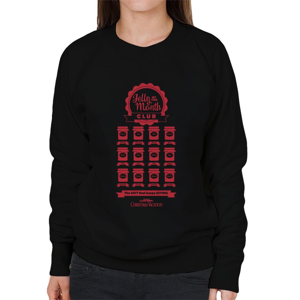 National Lampoon’s Christmas Vacation Jelly Of The Month Club Women's Sweatshirt-ALL + EVERY