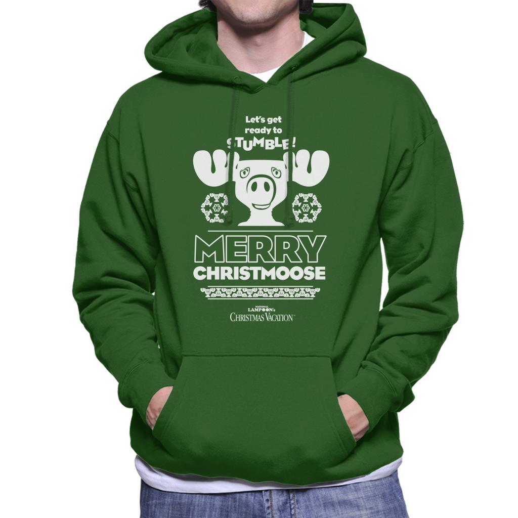 National Lampoon’s Christmas Vacation Merry Christmoose Men's Hooded Sweatshirt-ALL + EVERY