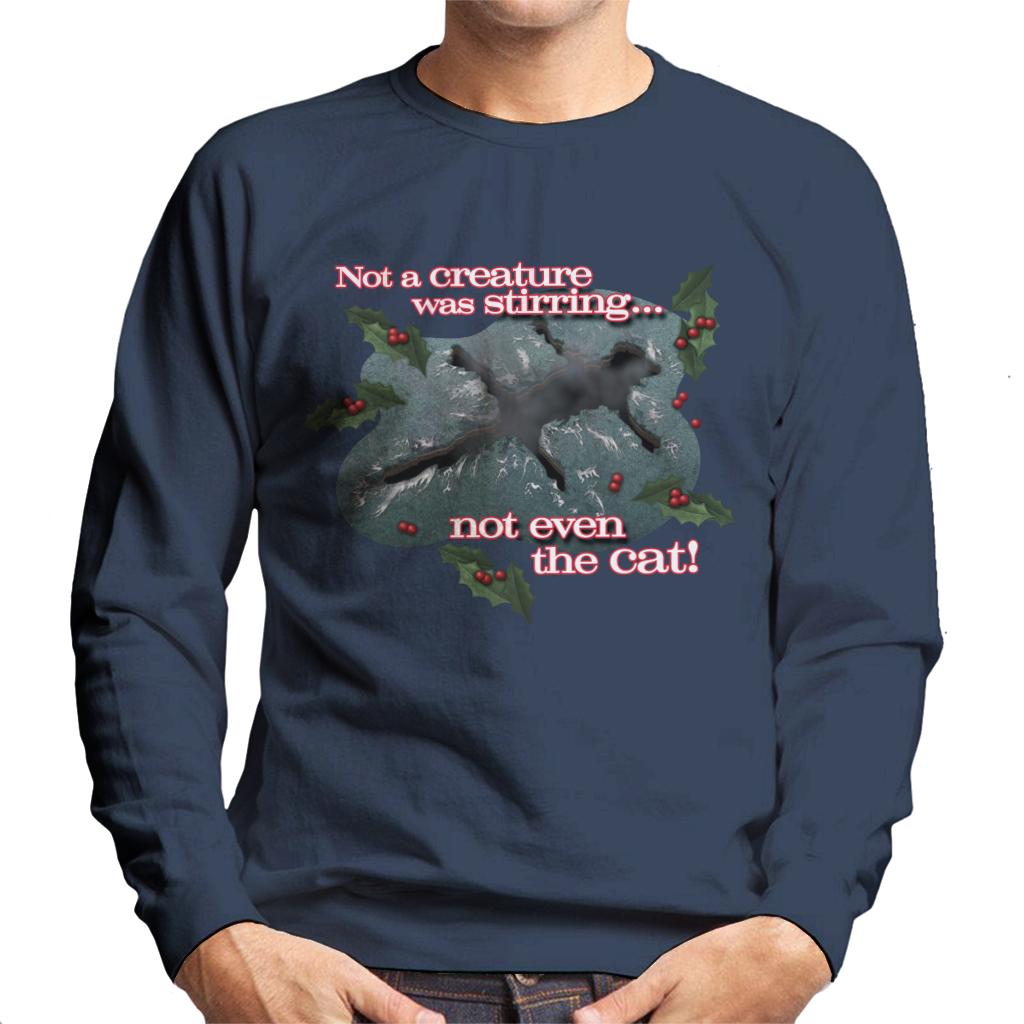 National Lampoon’s Christmas Vacation Not A Creature Was Stirring Men's Sweatshirt-ALL + EVERY