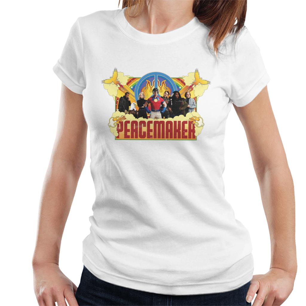 Peacemaker Cast In The Clouds Women's T-Shirt-ALL + EVERY