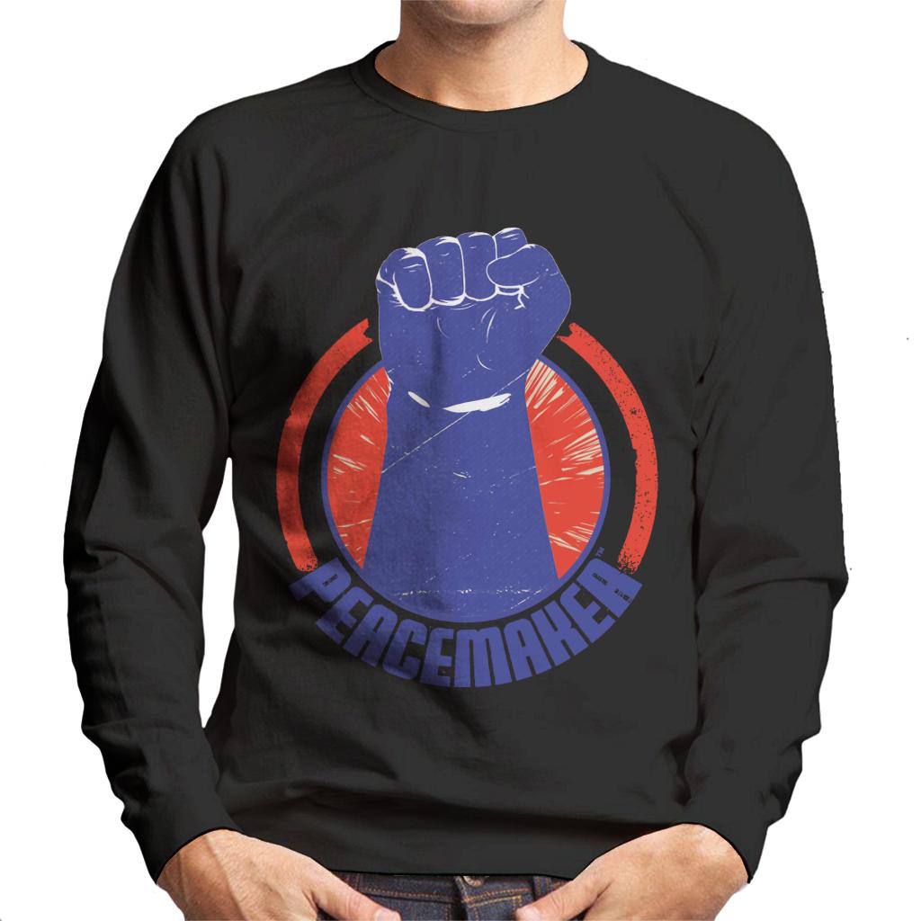 Peacemaker Blue Fist Men's Sweatshirt-ALL + EVERY