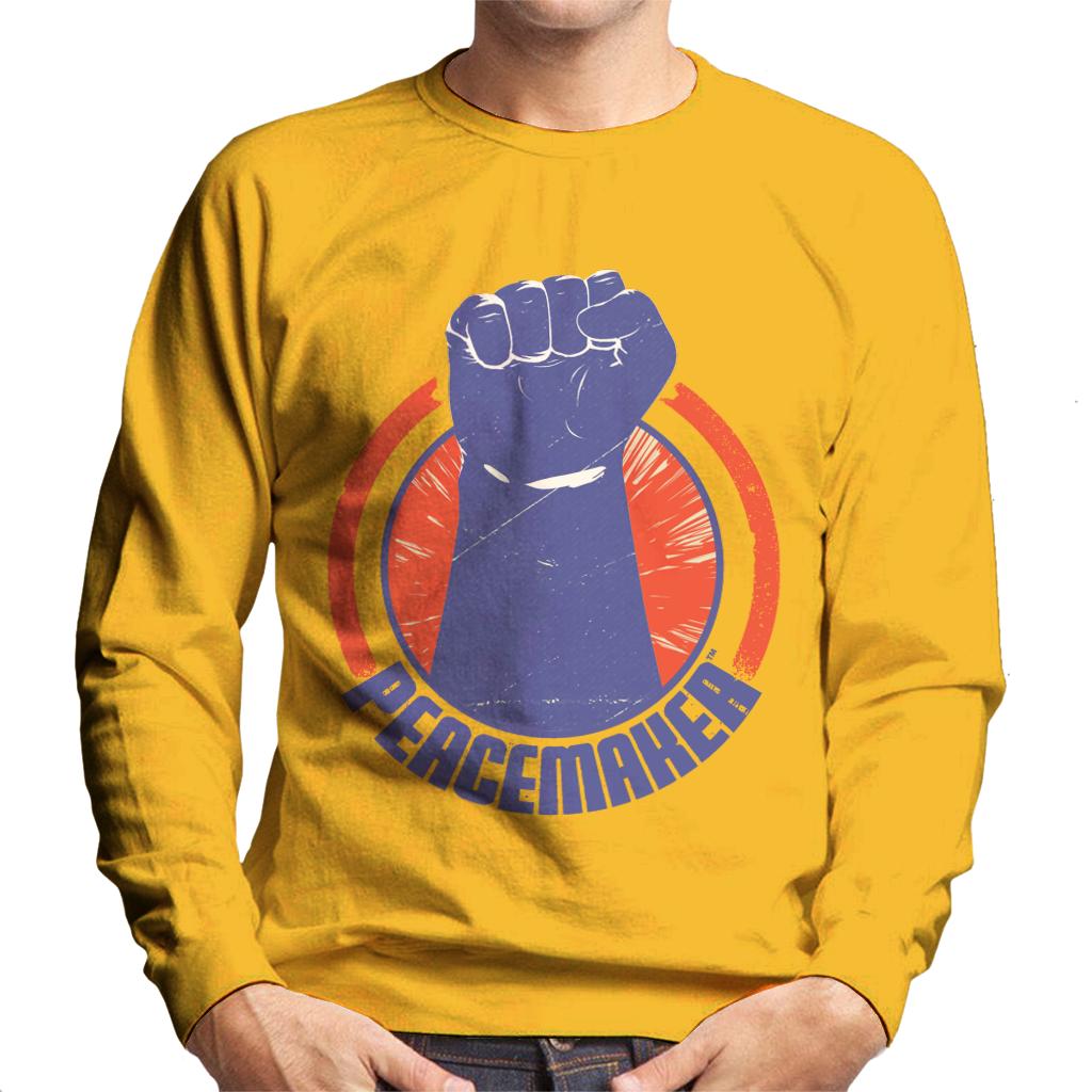 Peacemaker Blue Fist Men's Sweatshirt-ALL + EVERY