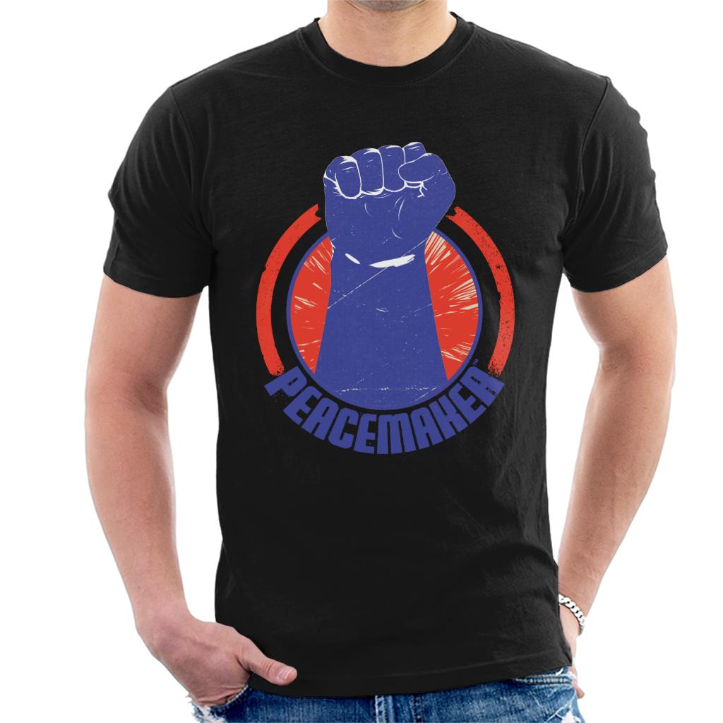 Peacemaker Blue Fist Men's T-Shirt-ALL + EVERY