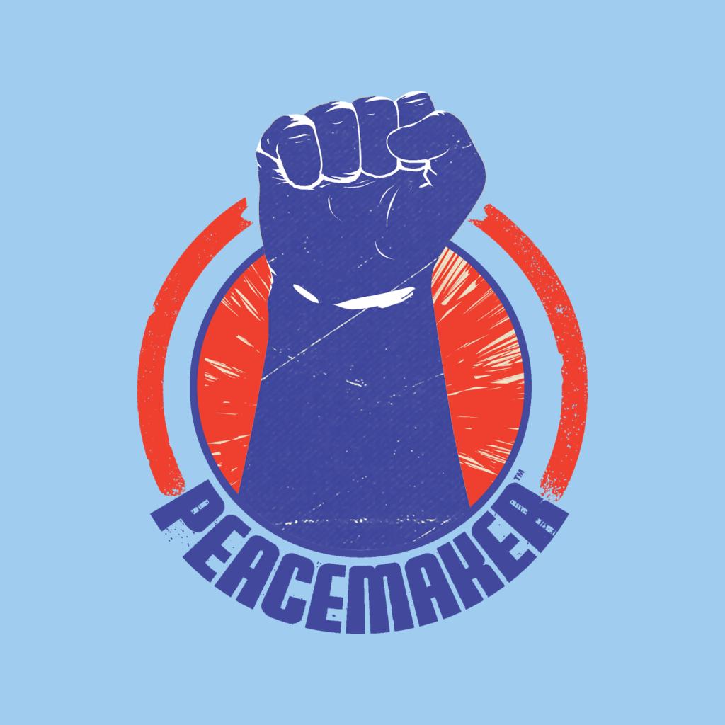 Peacemaker Blue Fist Men's T-Shirt-ALL + EVERY