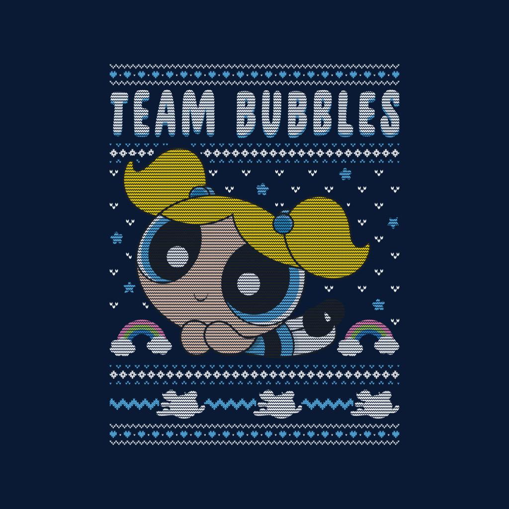 Powerpuff Girls Christmas Team Bubbles Men's T-Shirt-ALL + EVERY