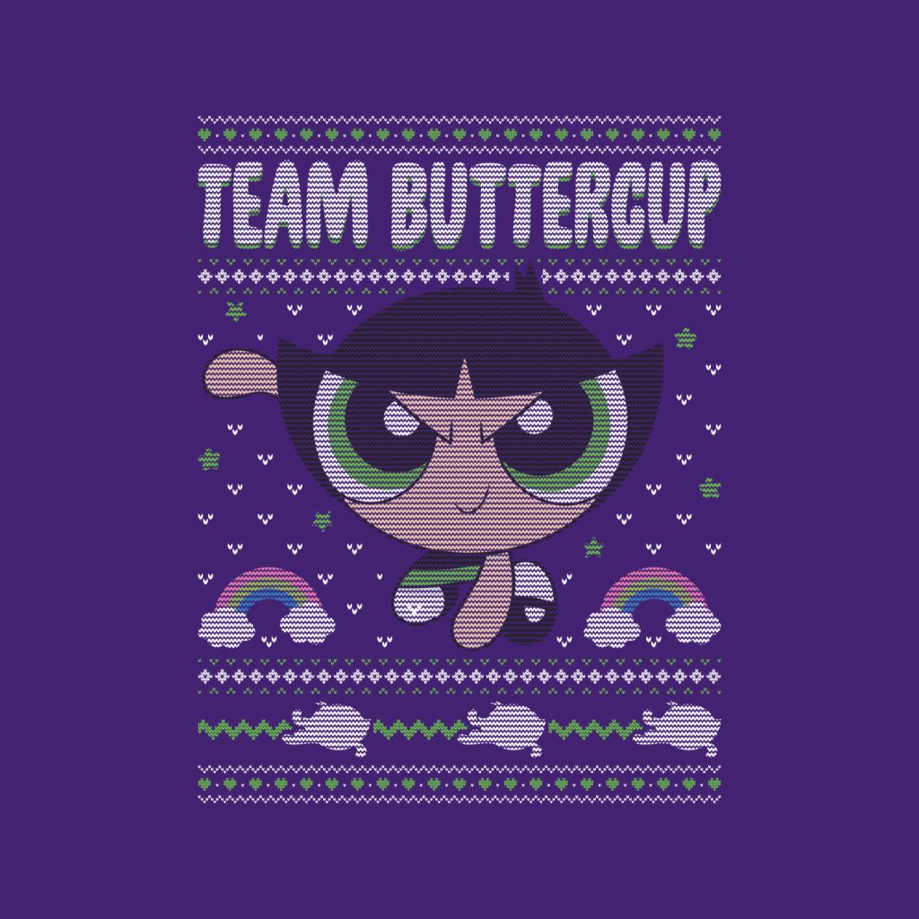 Powerpuff Girls Christmas Team Buttercup Kid's Sweatshirt-ALL + EVERY