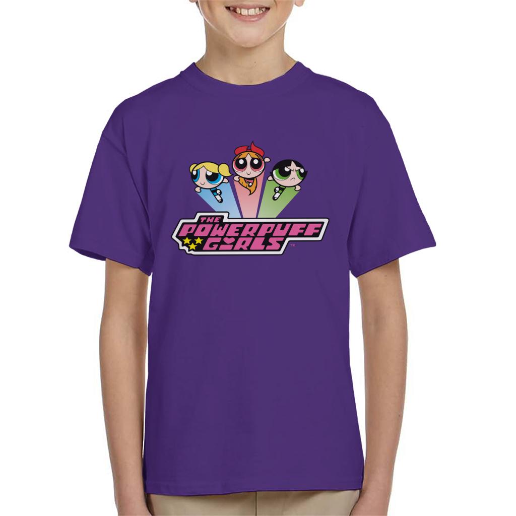 Powerpuff Girls Classic Logo Kid's T-Shirt-ALL + EVERY