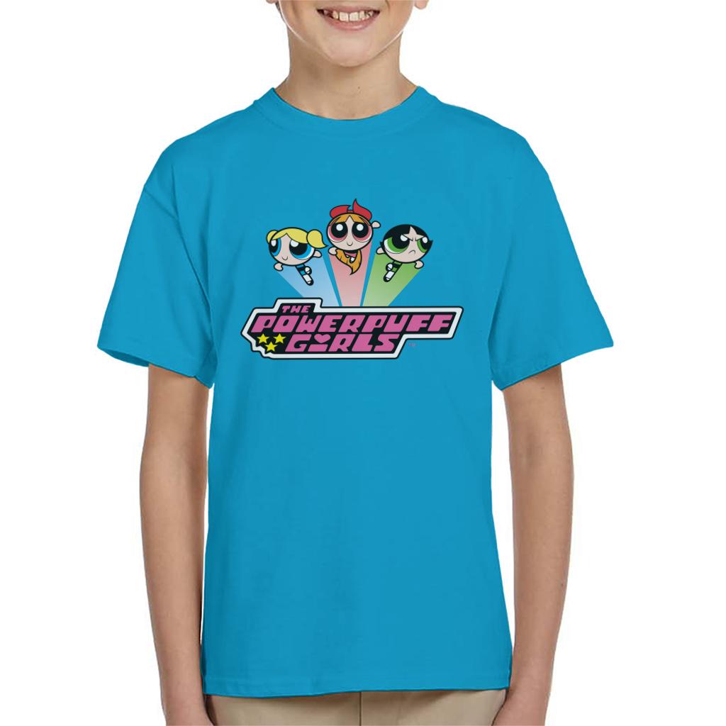 Powerpuff Girls Classic Logo Kid's T-Shirt-ALL + EVERY