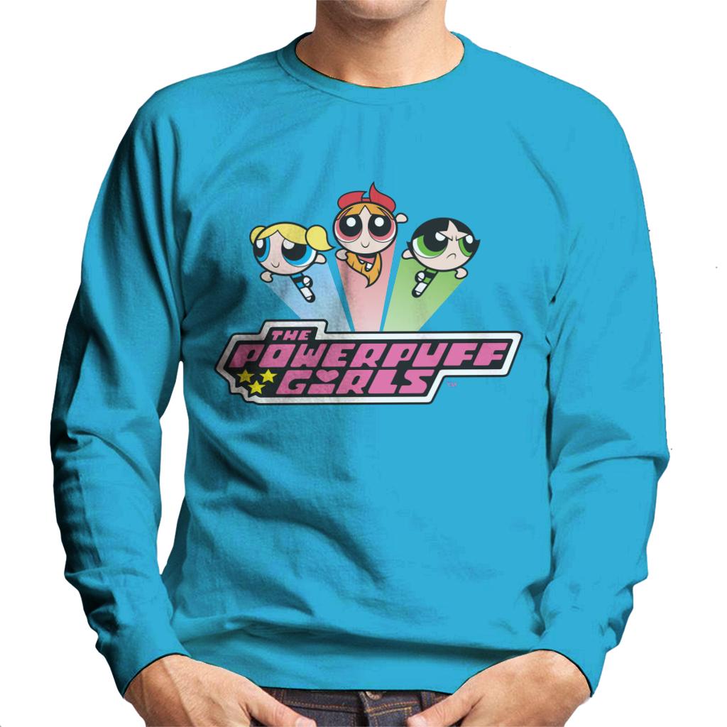 Powerpuff Girls Classic Logo Men's Sweatshirt-ALL + EVERY