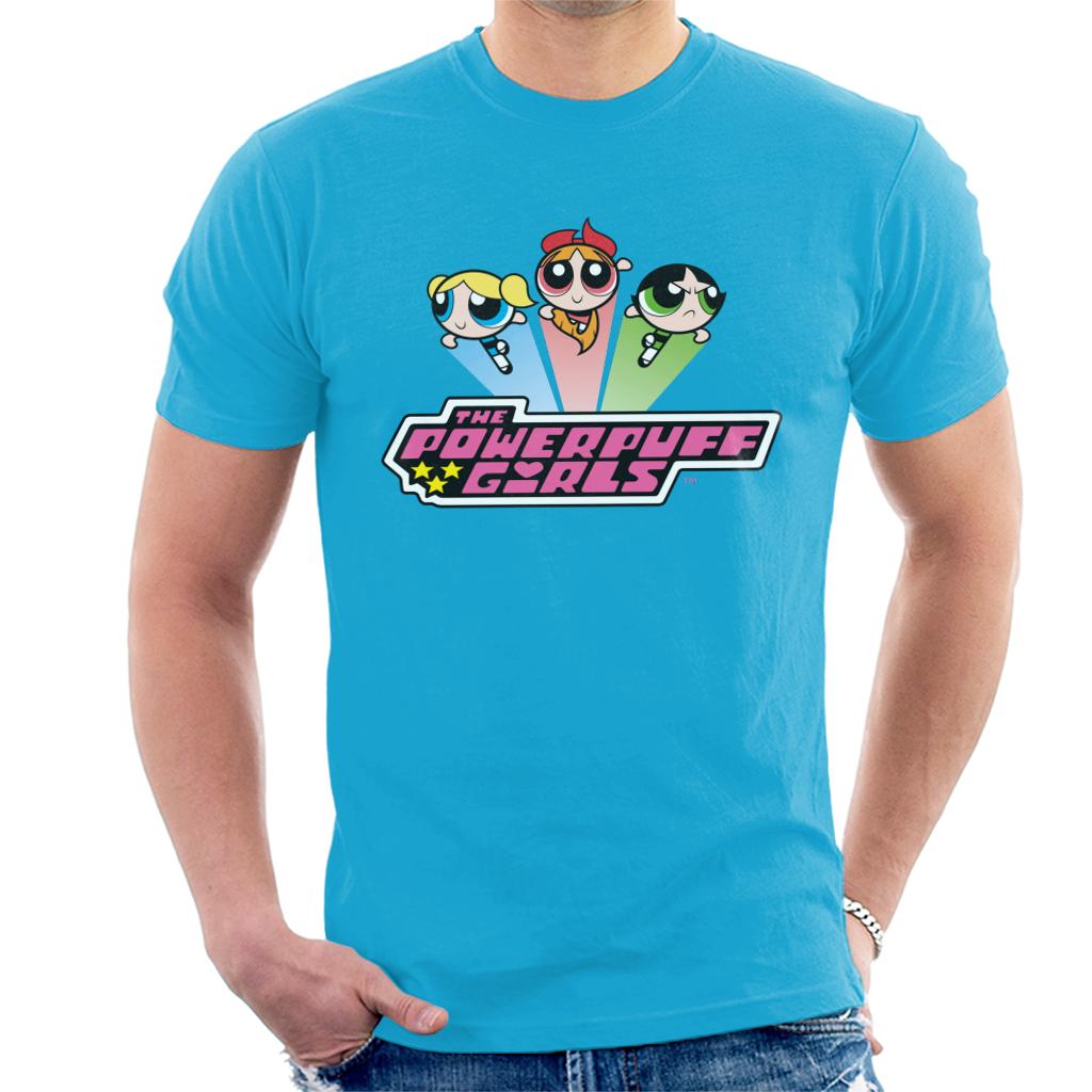 Powerpuff Girls Classic Logo Men's T-Shirt-ALL + EVERY