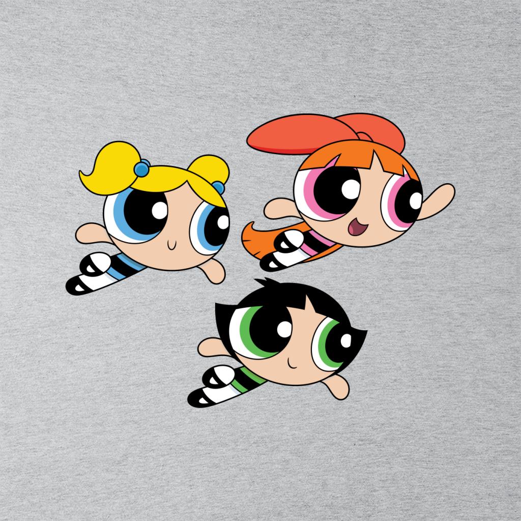 Powerpuff Girls Flying Kid's T-Shirt-ALL + EVERY