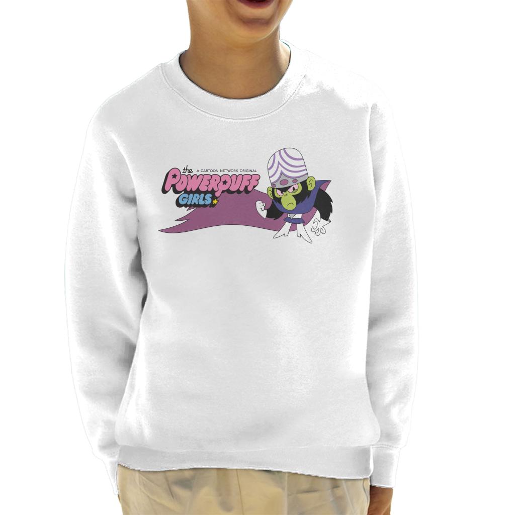 Powerpuff Girls Mojo Jojo Fist Pose Kid's Sweatshirt-ALL + EVERY