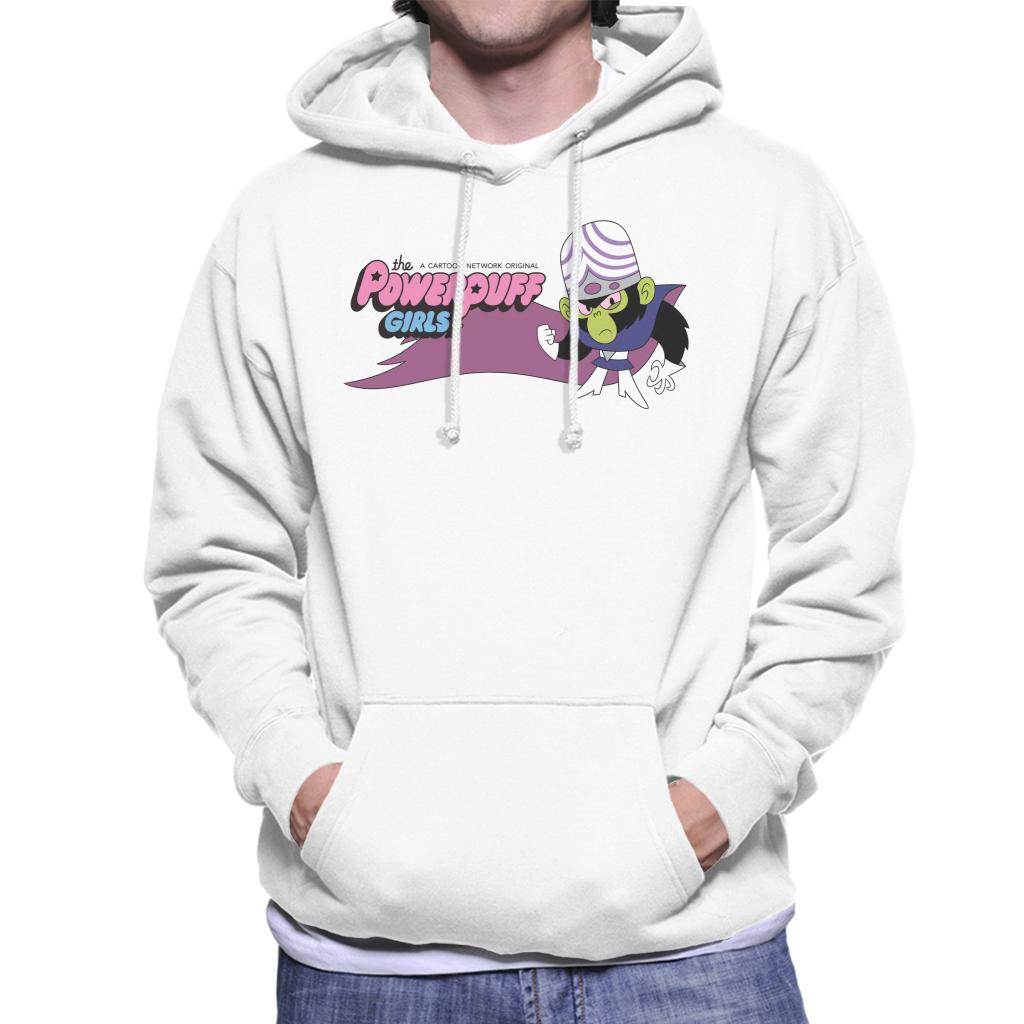 Powerpuff Girls Mojo Jojo Fist Pose Men's Hooded Sweatshirt-ALL + EVERY