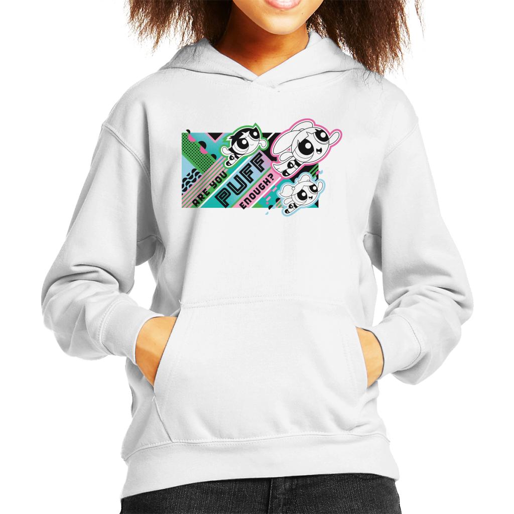 Powerpuff Girls Are You Puff Enough Kid's Hooded Sweatshirt-ALL + EVERY