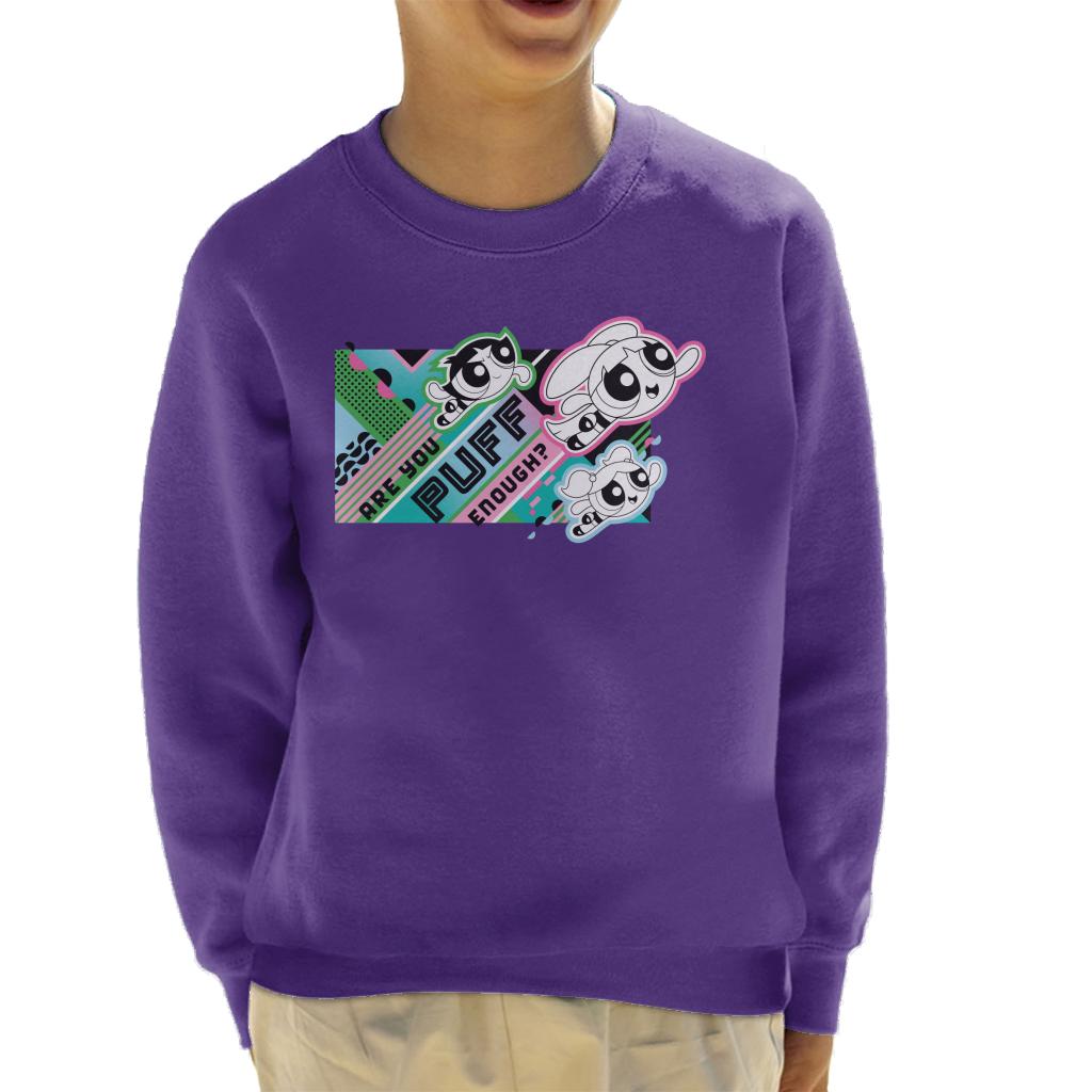 Powerpuff Girls Are You Puff Enough Kid's Sweatshirt-ALL + EVERY