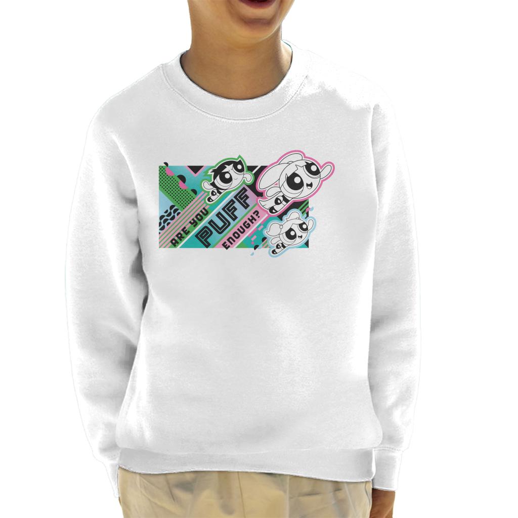 Powerpuff Girls Are You Puff Enough Kid's Sweatshirt-ALL + EVERY