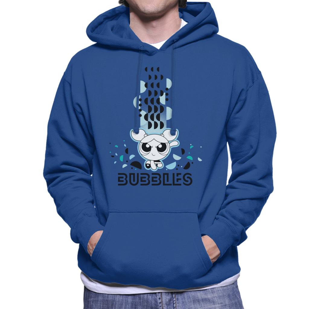 Powerpuff Girls Bubbles Abstract Circle Art Men's Hooded Sweatshirt-ALL + EVERY