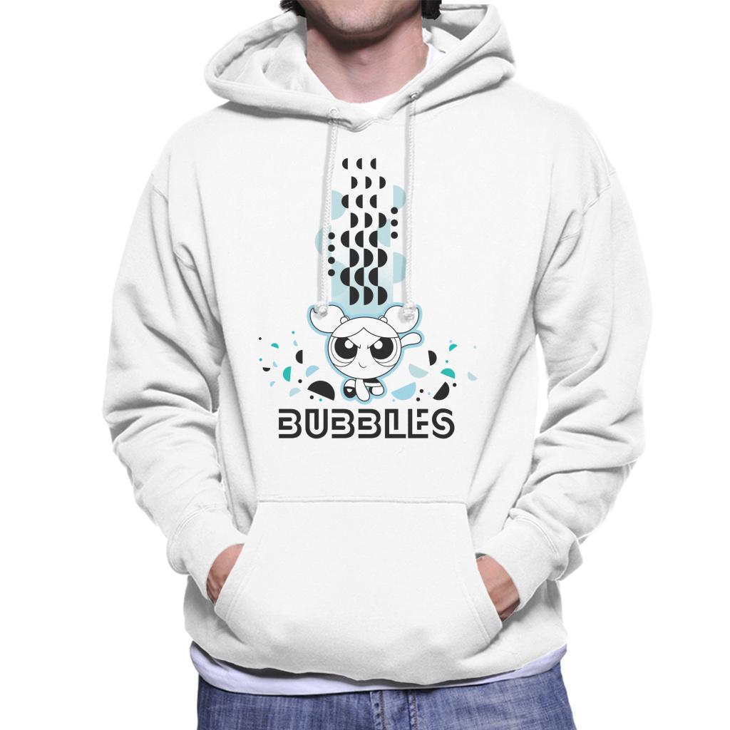 Powerpuff Girls Bubbles Abstract Circle Art Men's Hooded Sweatshirt-ALL + EVERY