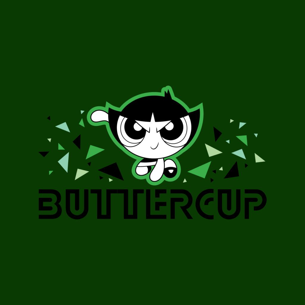 Powerpuff Girls Buttercup Triangle Art Men's T-Shirt-ALL + EVERY