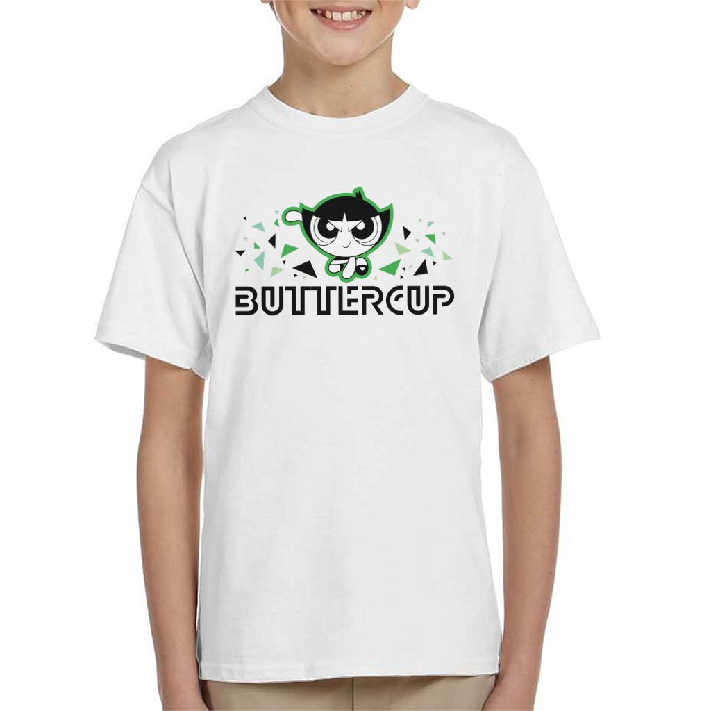 Powerpuff Girls Buttercup Triangle Art Kid's T-Shirt