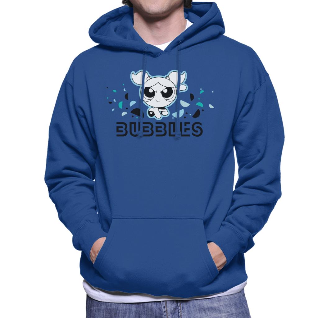 Powerpuff Girls Bubbles Circle Art Men's Hooded Sweatshirt-ALL + EVERY