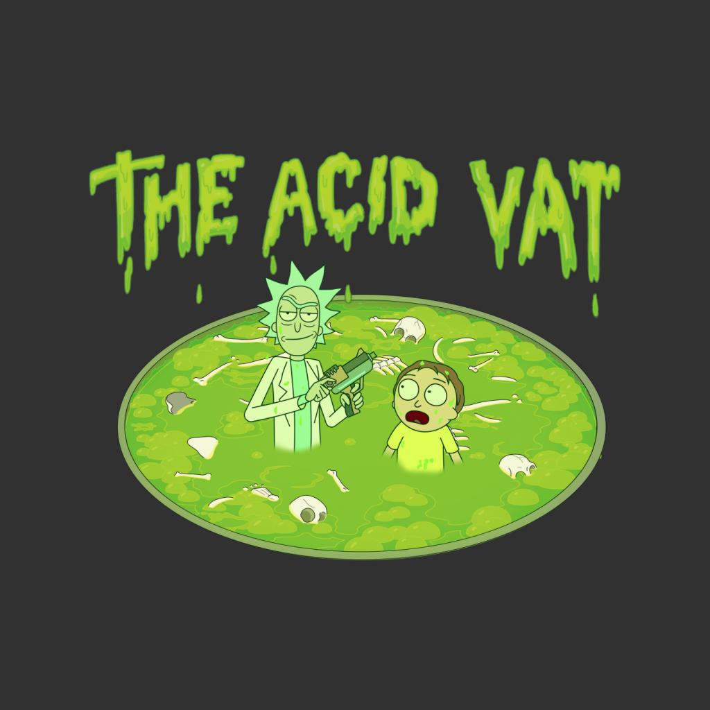 Rick and Morty The Acid Vat Men's T-Shirt-ALL + EVERY