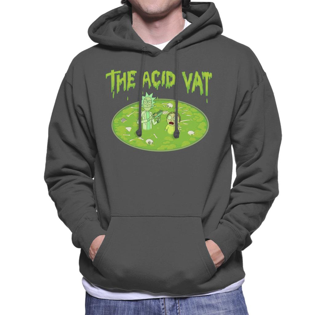 Rick and Morty The Acid Vat Men's Hooded Sweatshirt-ALL + EVERY