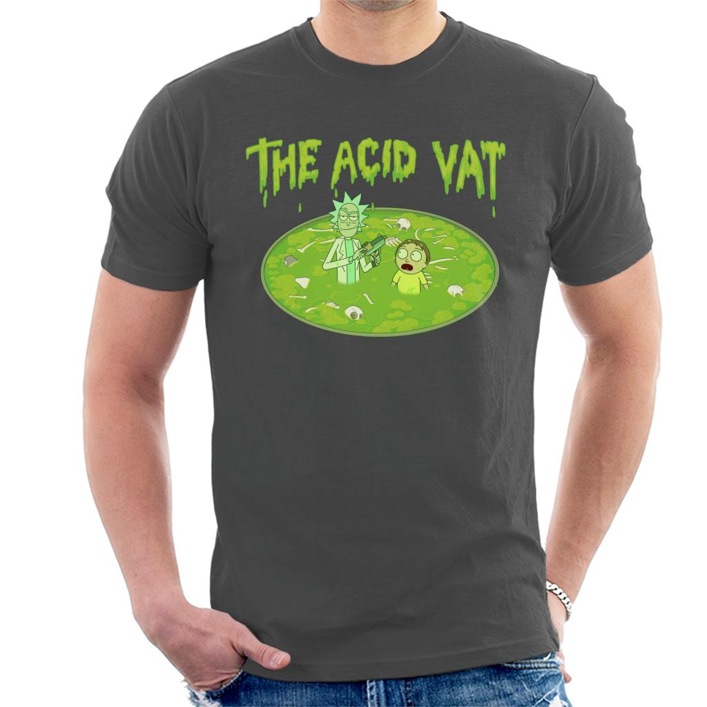 Rick and Morty The Acid Vat Men's T-Shirt-ALL + EVERY