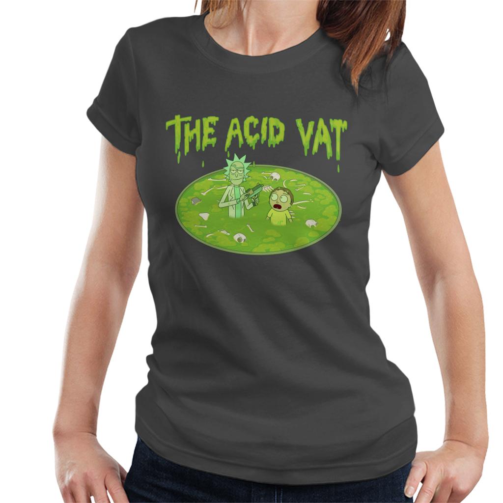 Rick and Morty The Acid Vat Women's T-Shirt-ALL + EVERY