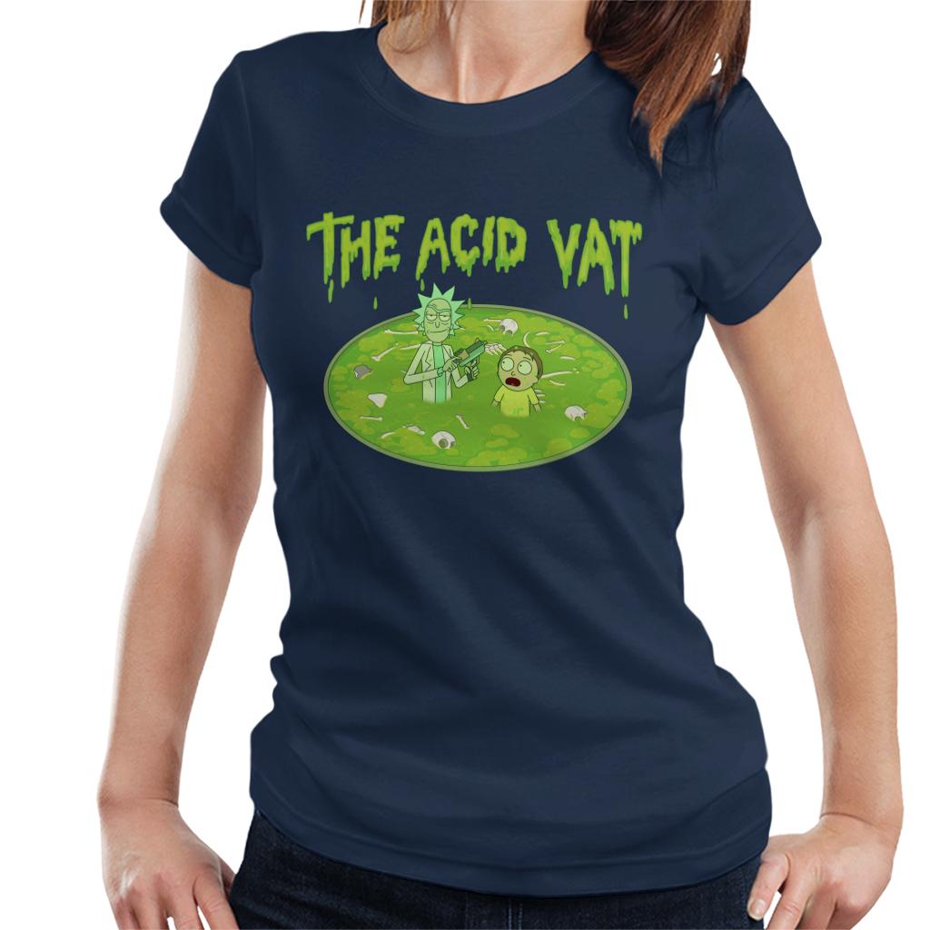 Rick and Morty The Acid Vat Women's T-Shirt-ALL + EVERY