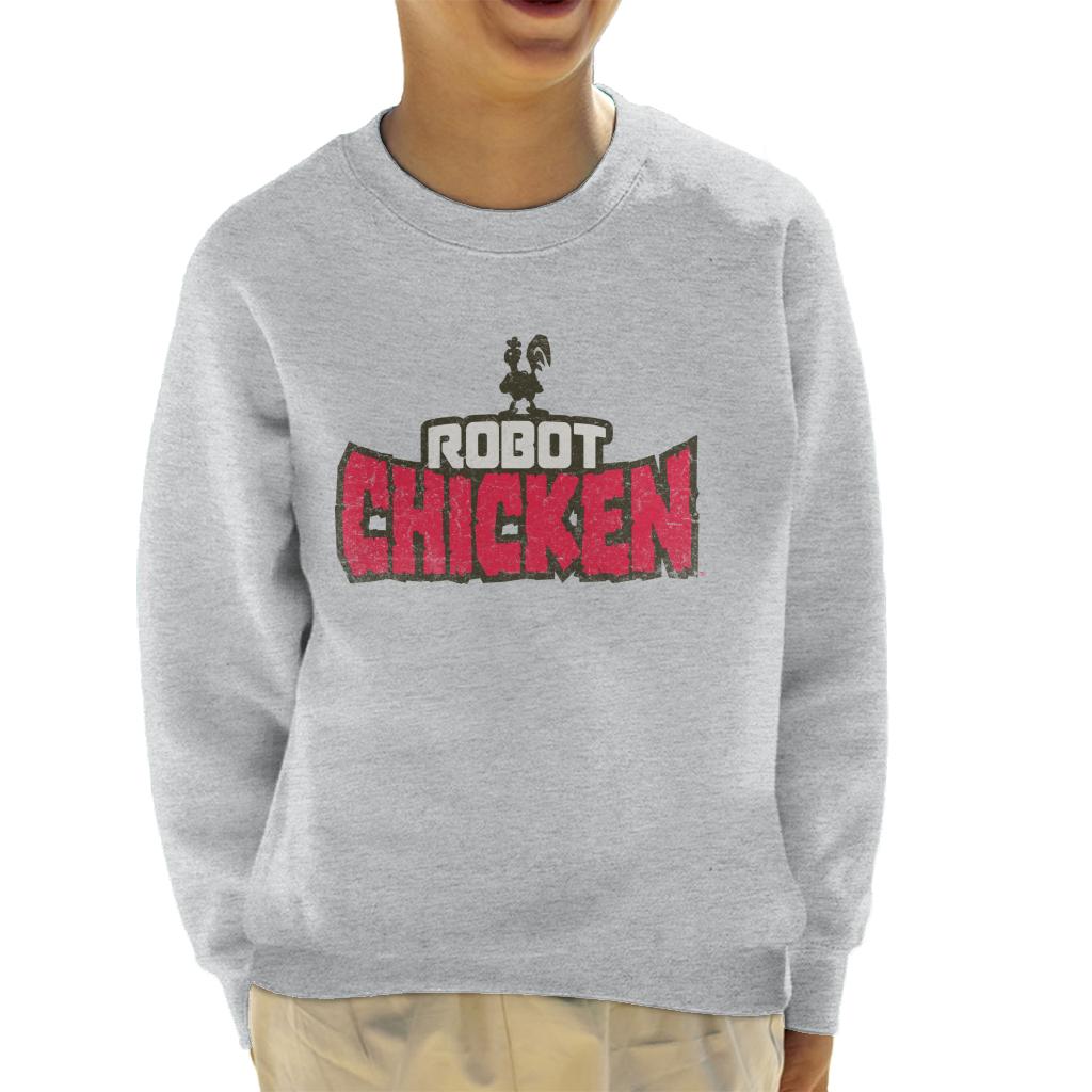 Robot Chicken Classic Logo Kid's Sweatshirt-ALL + EVERY