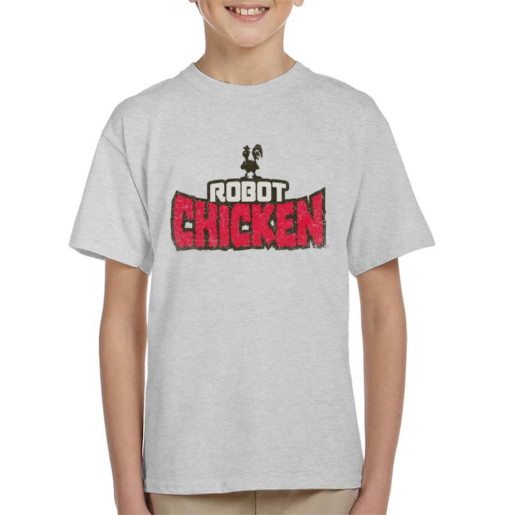 Robot Chicken Classic Logo Kid's T-Shirt-ALL + EVERY