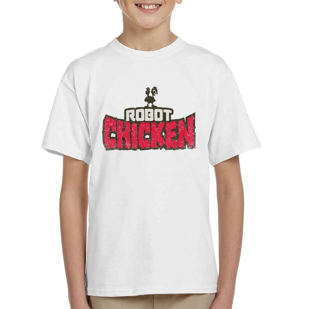 Robot Chicken Classic Logo Kid's T-Shirt-ALL + EVERY