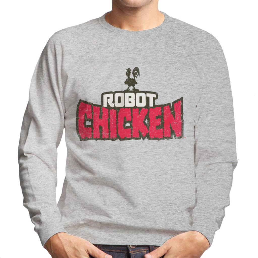 Robot Chicken Classic Logo Men's Sweatshirt-ALL + EVERY