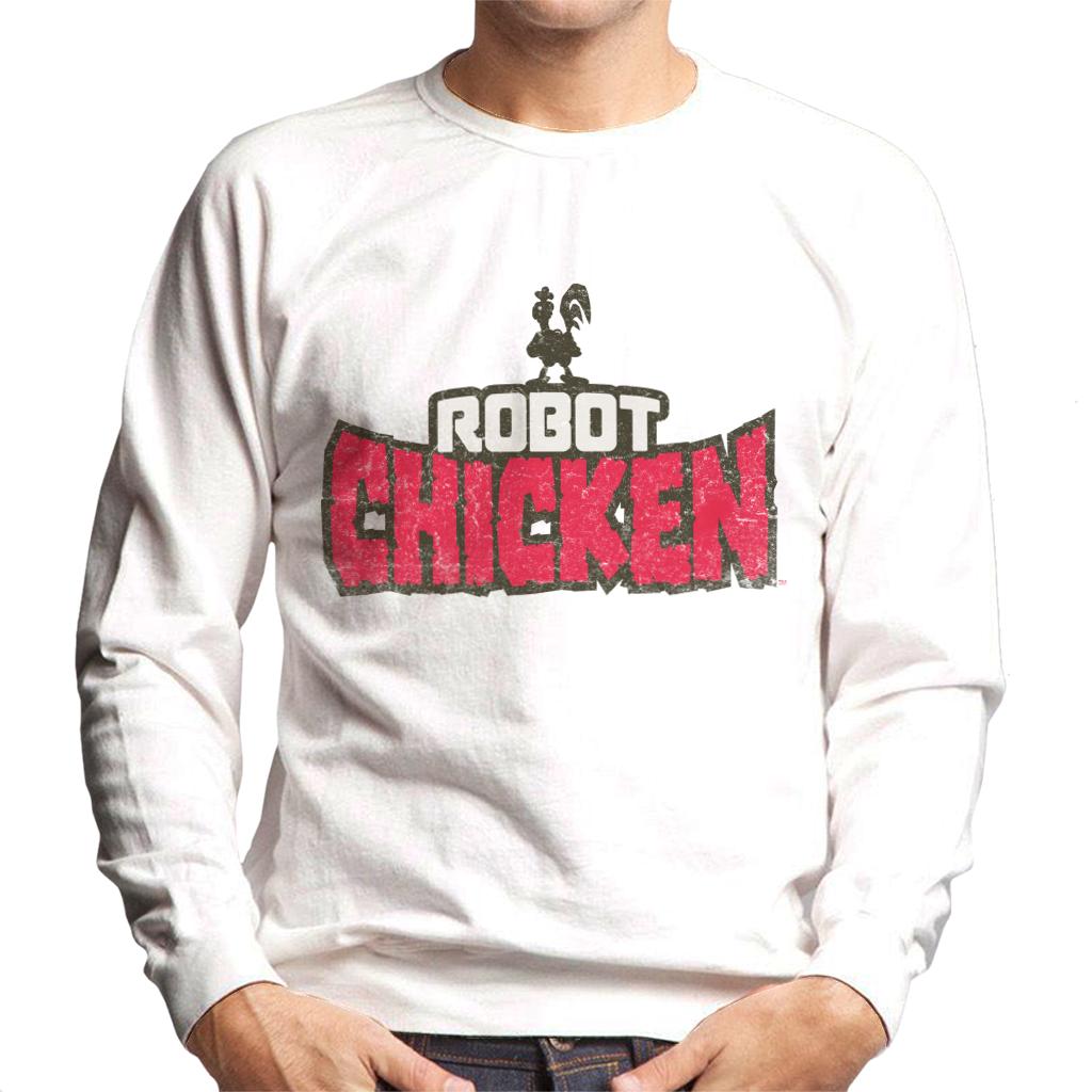 Robot Chicken Classic Logo Men's Sweatshirt-ALL + EVERY