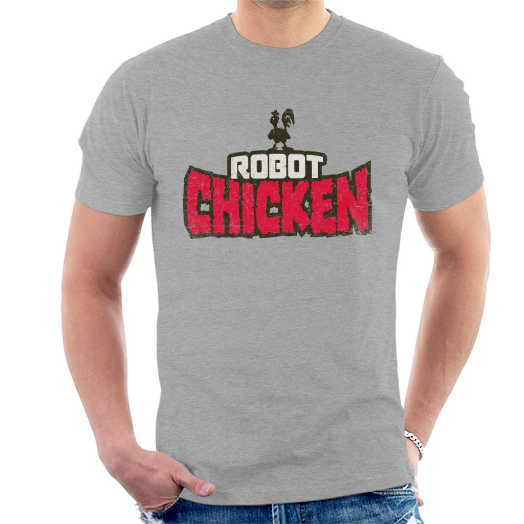 Robot Chicken Classic Logo Men's T-Shirt-ALL + EVERY