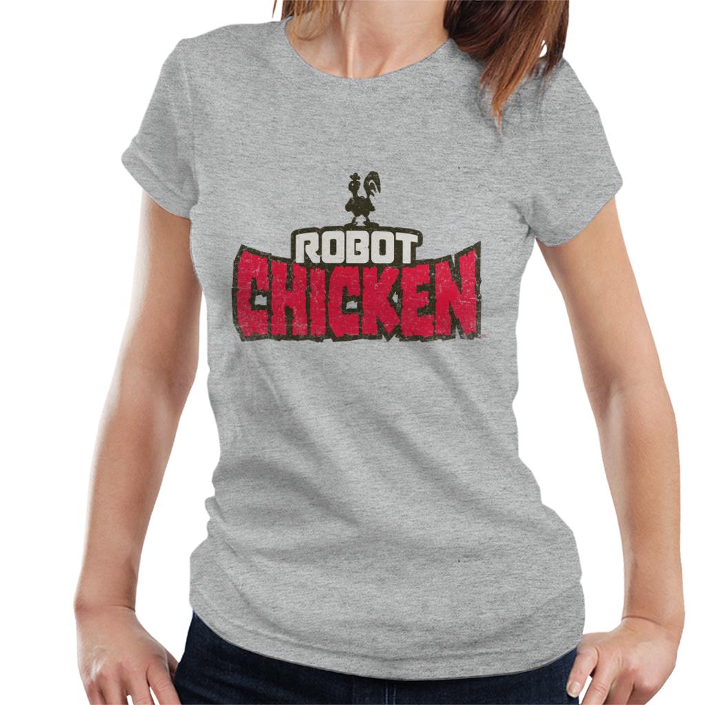 Robot Chicken Classic Logo Women's T-Shirt-ALL + EVERY