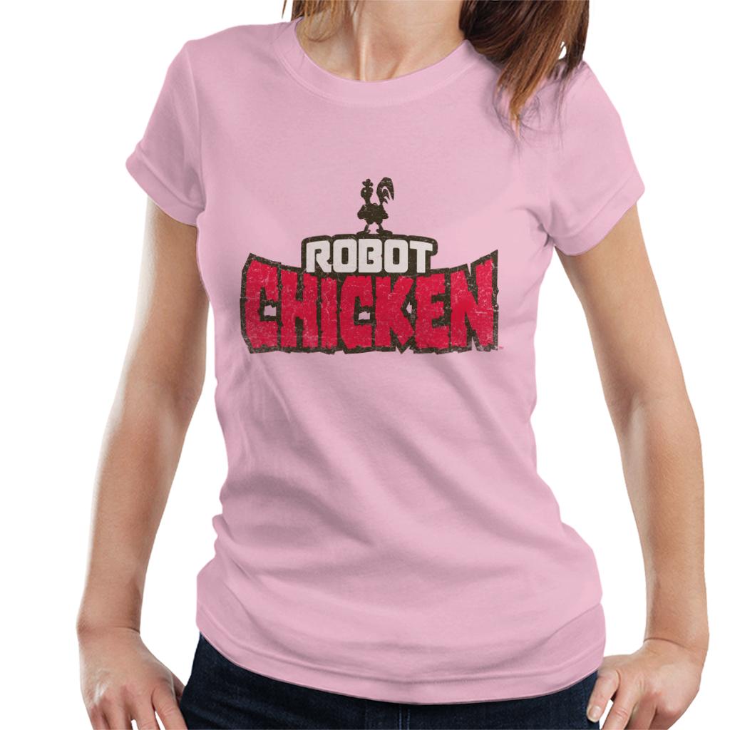 Robot Chicken Classic Logo Women's T-Shirt-ALL + EVERY